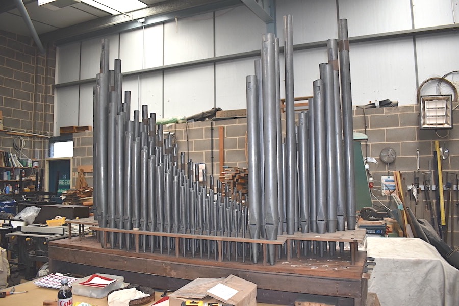The great organ from Carlecotes