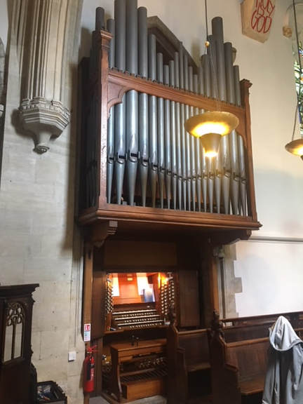 Repairs completed on the organ in St Olave, York