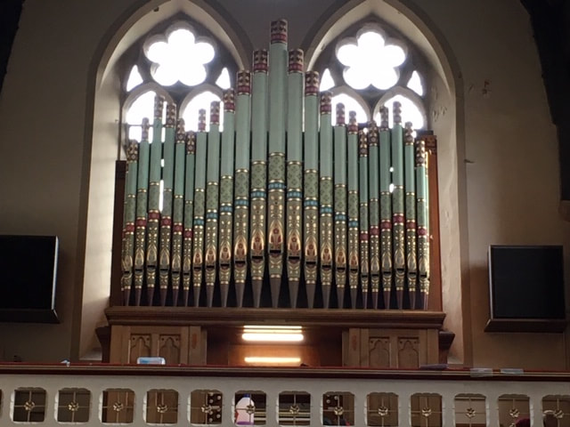 Forster and Andrews pipe organ newly installed in a Leeds church